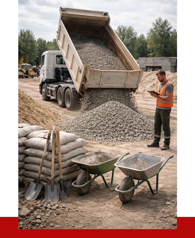 Доставка нерудных материалов в Магнитогорске от 1241 руб. | ПРОНЕРУДМгн