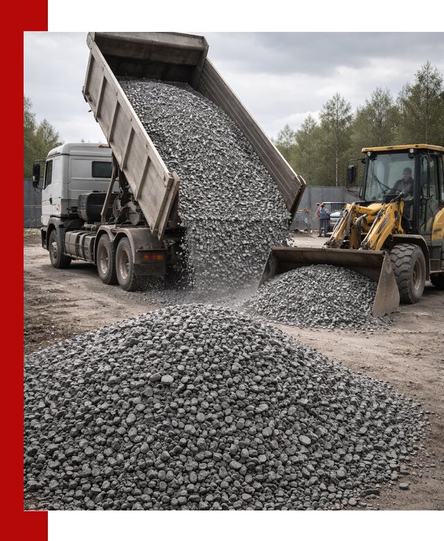 Доставка и продажа щебня гранитного в Магнитогорске