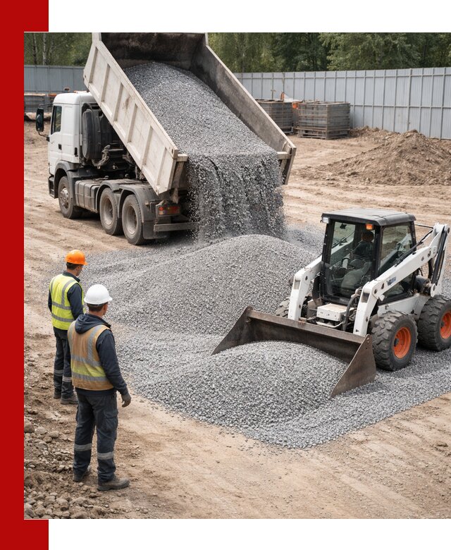 Доставка и продажа гранитного щебня фракции 0-5 в Магнитогорске