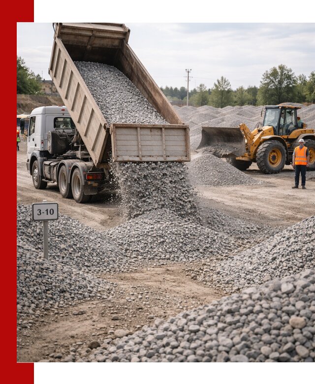 Гранитный щебень фракции 3–10: доставка и продажа в Магнитогорске