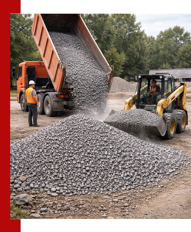 Купить гранитный щебень фракции 5–10 в Магнитогорске с доставкой