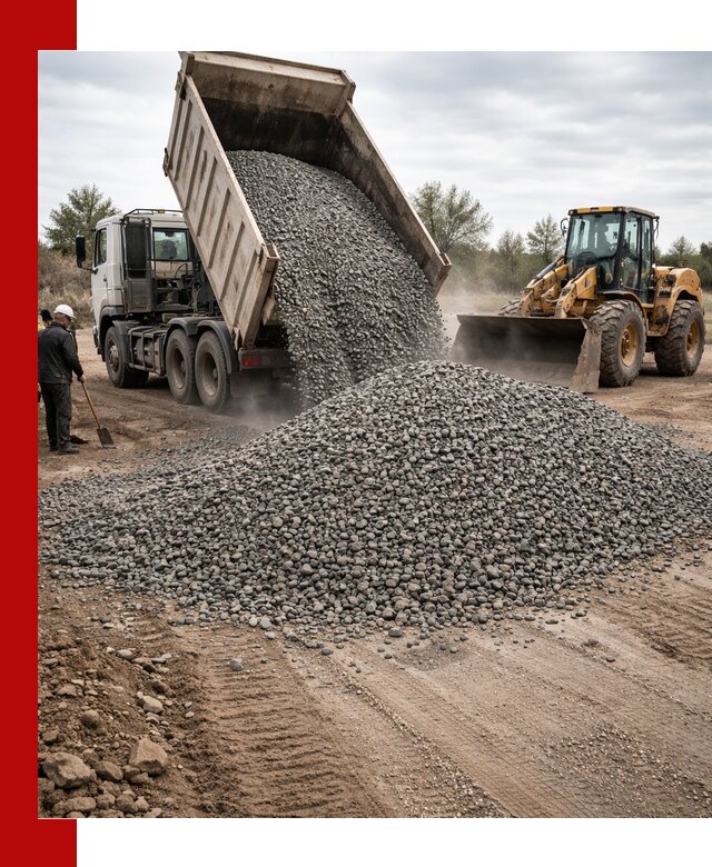 Гранитный щебень фракция 10-20 с доставкой в Магнитогорске
