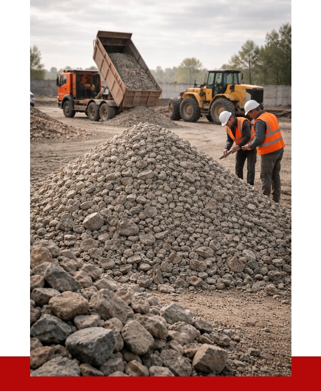 Гранитный щебень фракция 40-70 в Магнитогорске от 2586 руб ПРОНЕРУДМгн