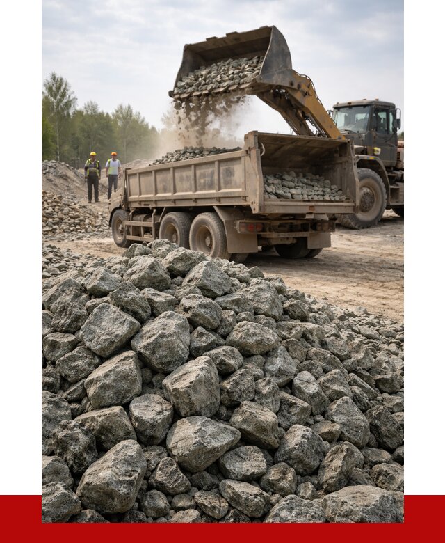 Щебень габбро диабаз фракция 70-150 в Магнитогорске от 2897 р.|ПРОНЕРУДМгн