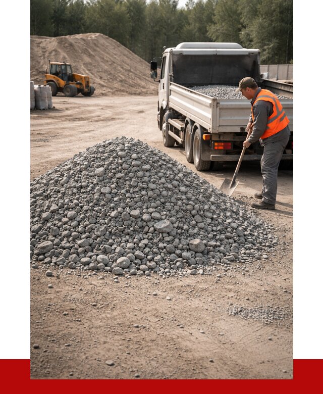 Гравийный щебень фракция 5-10 в Магнитогорске от 2276 р. | ПРОНЕРУДМгн