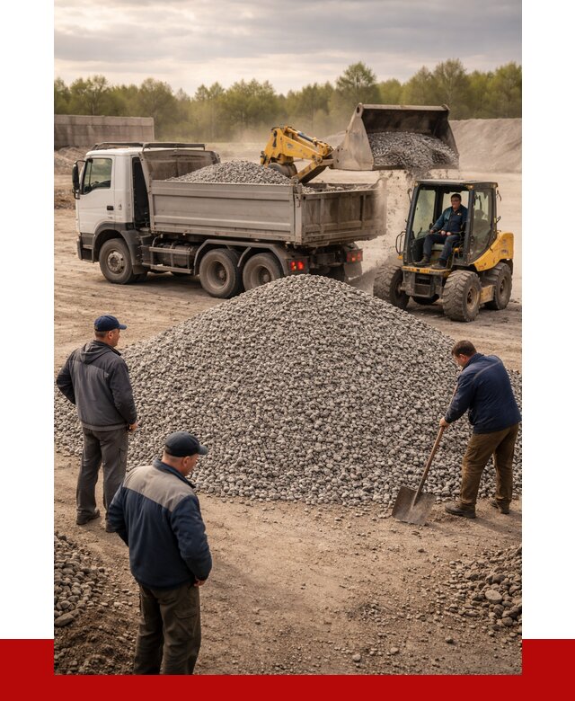 Гравийный щебень фракция 5-20 в Магнитогорске от 2483 р. ПРОНЕРУДМгн