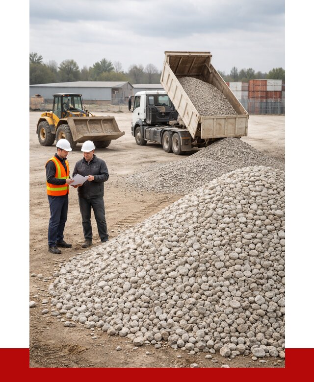 Известняковый щебень в Магнитогорске от 1448 р. доставка | ПРОНЕРУДМгн