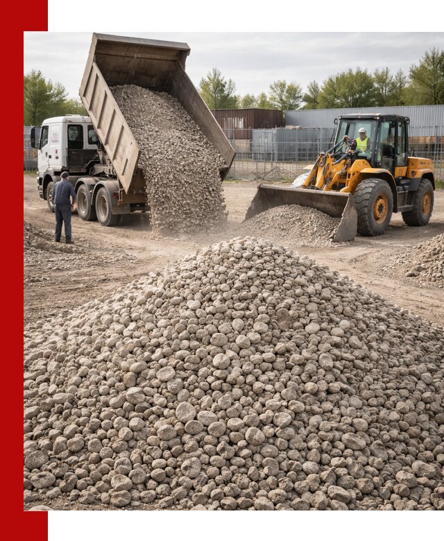 Доломитовый щебень фракции 20–41 с доставкой в Магнитогорске