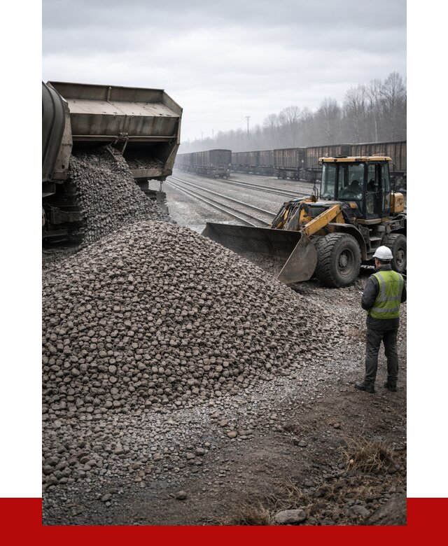 Купить железнодорожный щебень в Магнитогорске от 2897 р. | ПРОНЕРУДМгн