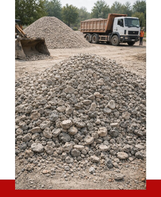 Вторичный щебень фракция 20-40 в Магнитогорске от 2276 р ПРОНЕРУДМгн