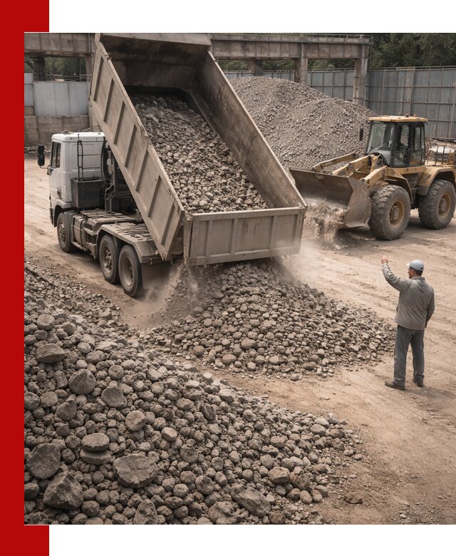 Вторичный щебень фракция 20-40 с доставкой в Магнитогорске