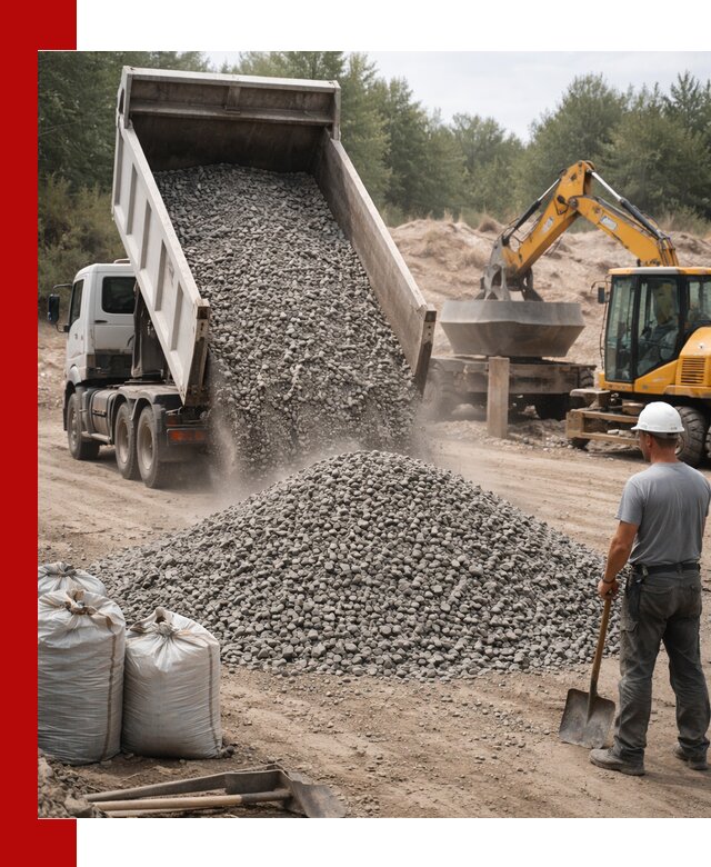 Доставка и продажа бетонного щебня в Магнитогорске