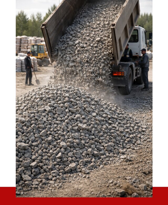 Бетонный щебень фракция 40-70 в Магнитогорске от 1862 р. ПРОНЕРУДМгн