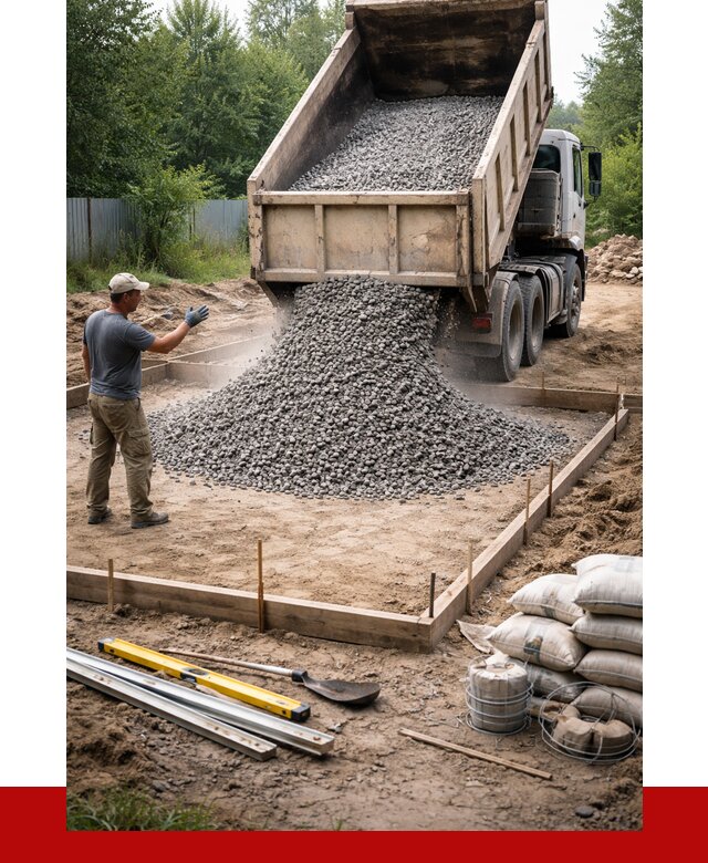 Купить щебень для фундамента в Магнитогорске от 4655 р. | ПРОНЕРУДМгн