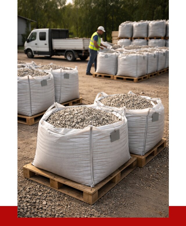 Щебень в мешках с доставкой в Магнитогорске от 4345 р. | ПРОНЕРУДМгн
