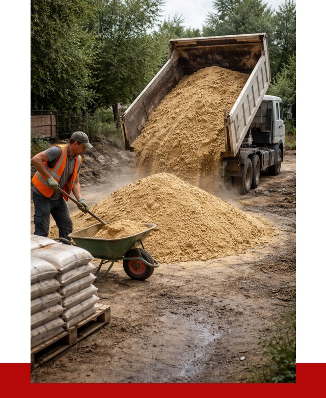 Купить песок с доставкой в Магнитогорске от 1862 р. | ПРОНЕРУДМгн