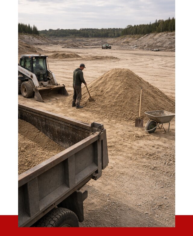 Карьерный песок среднезернистый в Магнитогорске, от 2276 р. ПРОНЕРУДМгн