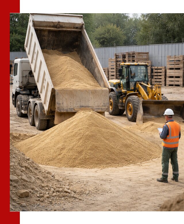 Доставка карьерного мелкозернистого песка в Магнитогорске