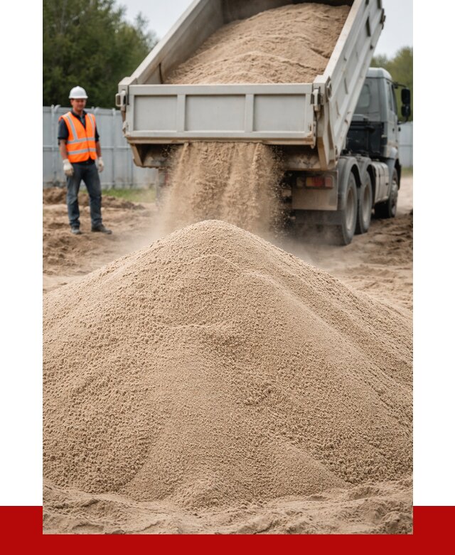 Купить сеяный песок с доставкой в Магнитогорске от 2276 р ПРОНЕРУДМгн