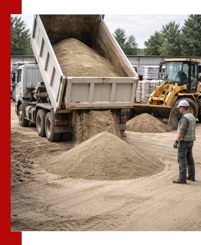 Поставка и доставка песка для бетона в Магнитогорске