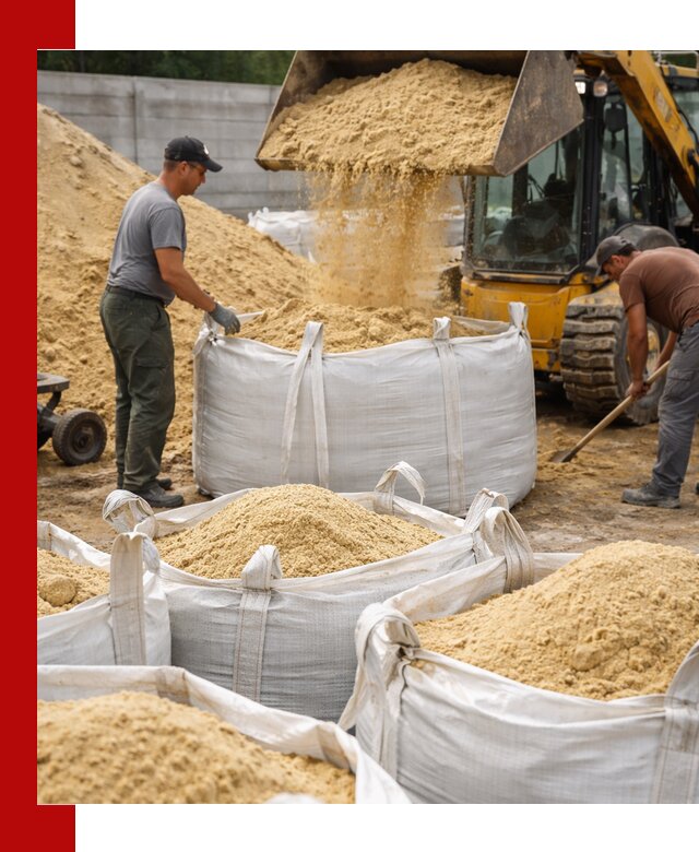 Поставка качественного песка для кладки в Магнитогорске
