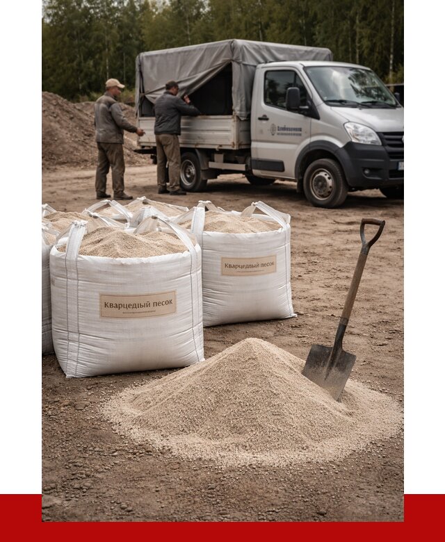Кварцевый песок для пескоструя в Магнитогорске от 4655 р. | ПРОНЕРУДМгн