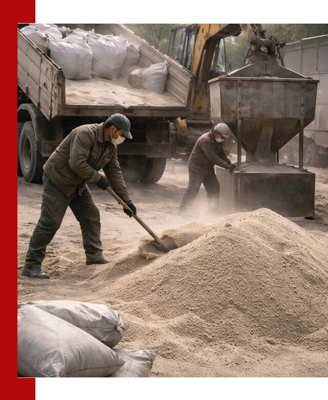 Кварцевый песок для пескоструя в Магнитогорске — доставка и качество