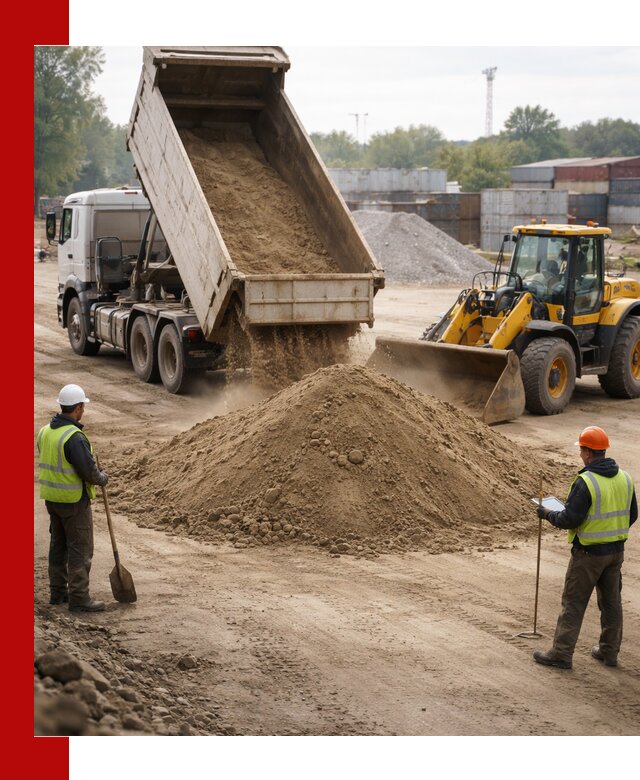 Доставка и продажа пескогрунта оптом и в розницу в Магнитогорске