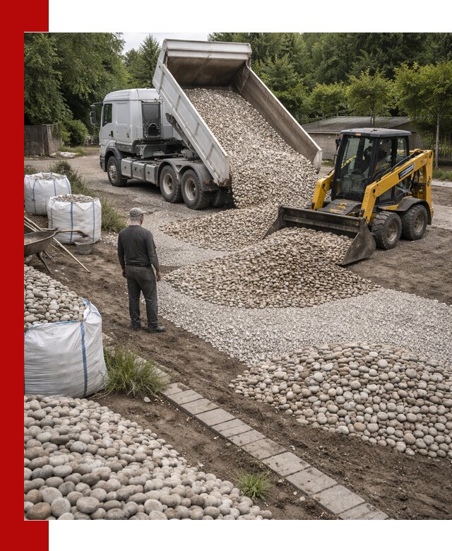 Доставка морской гальки оптом и в розницу в Магнитогорске
