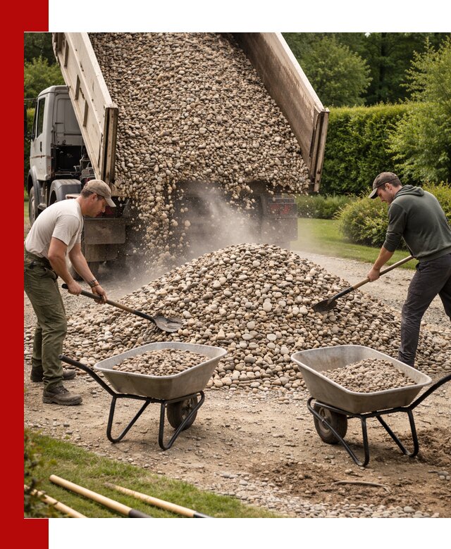 Доставка и продажа декоративной гальки в Магнитогорске