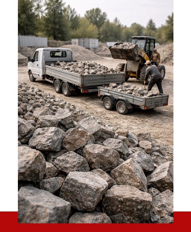 Купить бутовый камень гранитный в Магнитогорске от 2897 р. | ПРОНЕРУДМгн