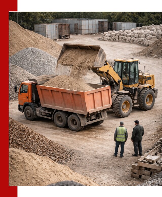 Доставка сыпучих смесей и смесей для стройки в Магнитогорске