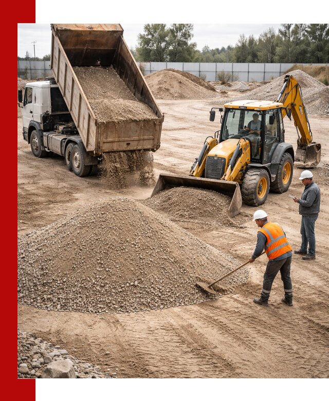 Поставка и доставка ПГС С4 в мешках и самосвалах в Магнитогорске