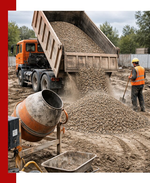 Опгс для бетона с доставкой самосвалом в Магнитогорске от производителя