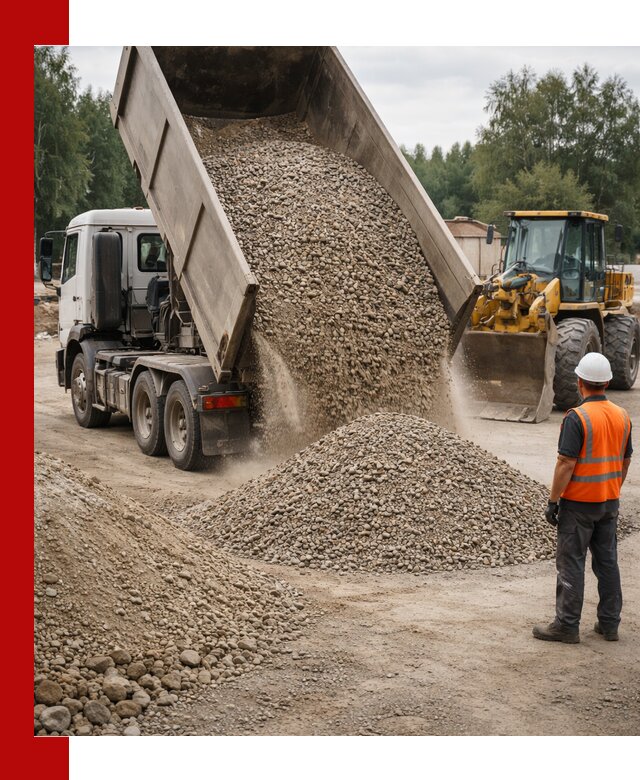 Доставка щпс в Магнитогорске — щебеночно-песчаная смесь под заборы и дорожки