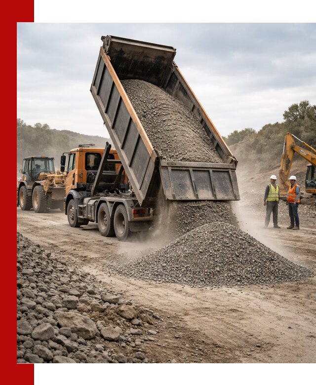 Щебёночно-песчаная смесь ЩПС С1 с доставкой в Магнитогорске