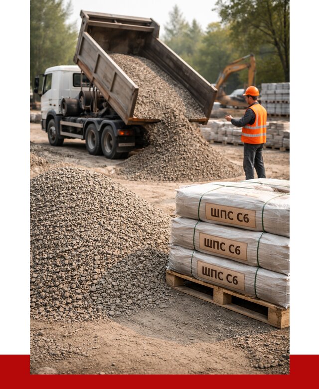 ЩПС С6 в Магнитогорске с доставкой от 2276 р. за куб | ПРОНЕРУДМгн