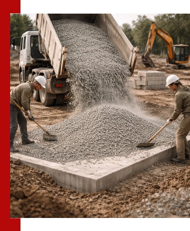 Доставка и продажа отсева для бетона в Магнитогорске