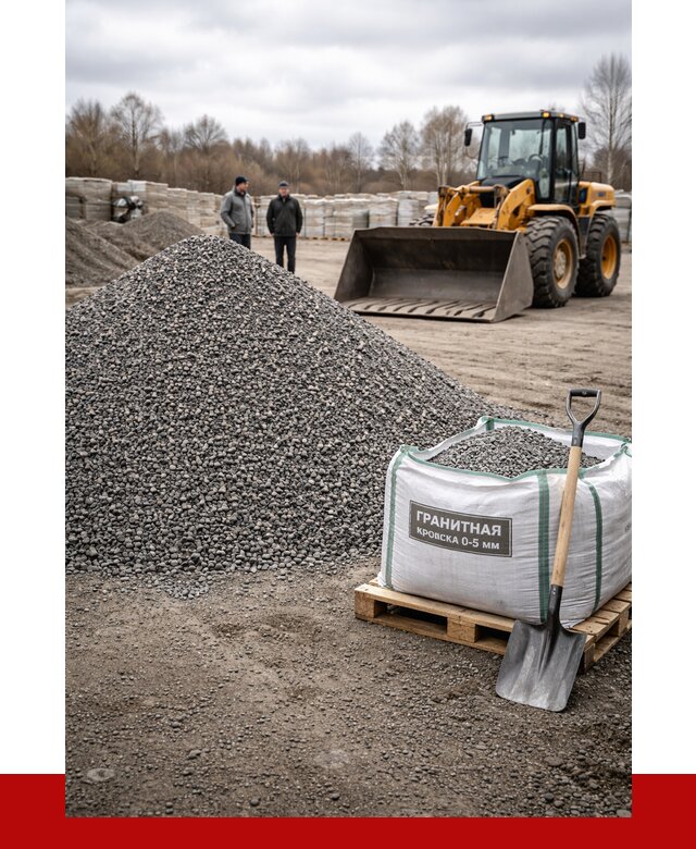 Купить гранитную крошку в Магнитогорске от 4966 р. с доставкой | ПРОНЕРУДМгн