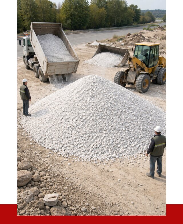 Белая мраморная крошка в Магнитогорске от 4345 р. с доставкой | ПРОНЕРУДМгн