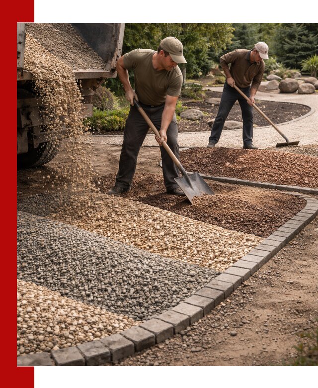 Декоративная крошка для ландшафта в Магнитогорске — продажа и доставка