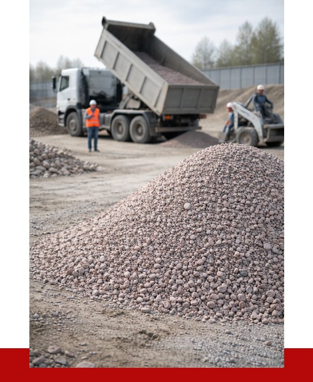 Крошка розовый гранит в Магнитогорске с доставкой от 4759 р. | ПРОНЕРУДМгн