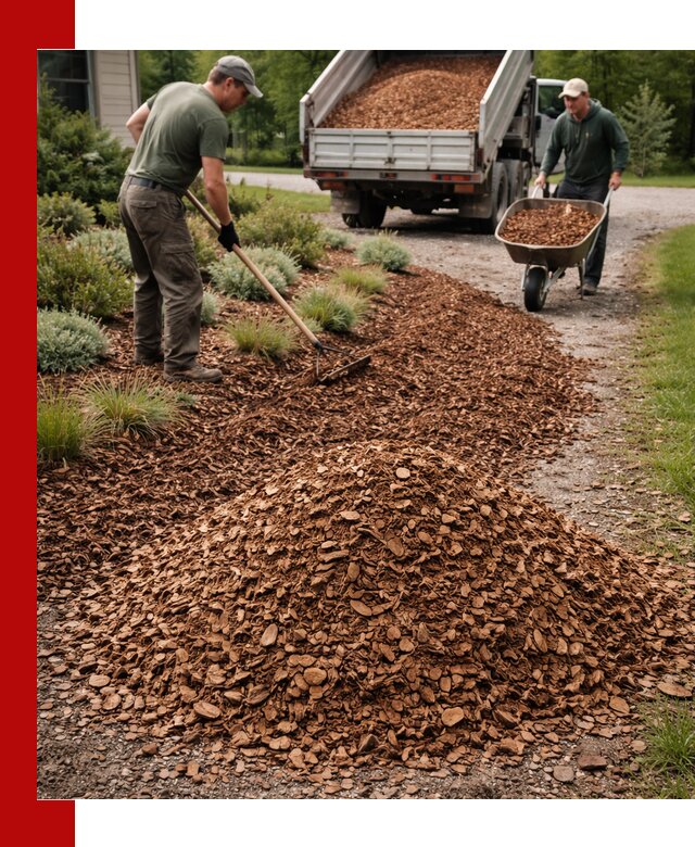 Крошка для мульчирования с доставкой в Магнитогорске