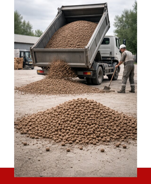 Керамзит с доставкой в Магнитогорске от 4345 р. за м3 | ПРОНЕРУДМгн