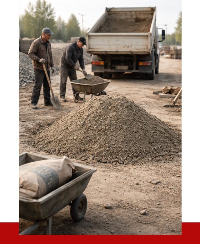 Цементно-песчаная смесь М150 в Магнитогорске от 4862 р. | ПРОНЕРУДМгн