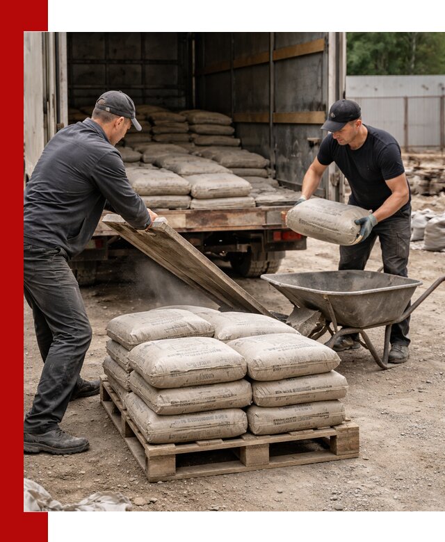 Пескобетон М300 с доставкой в Магнитогорске по выгодной цене