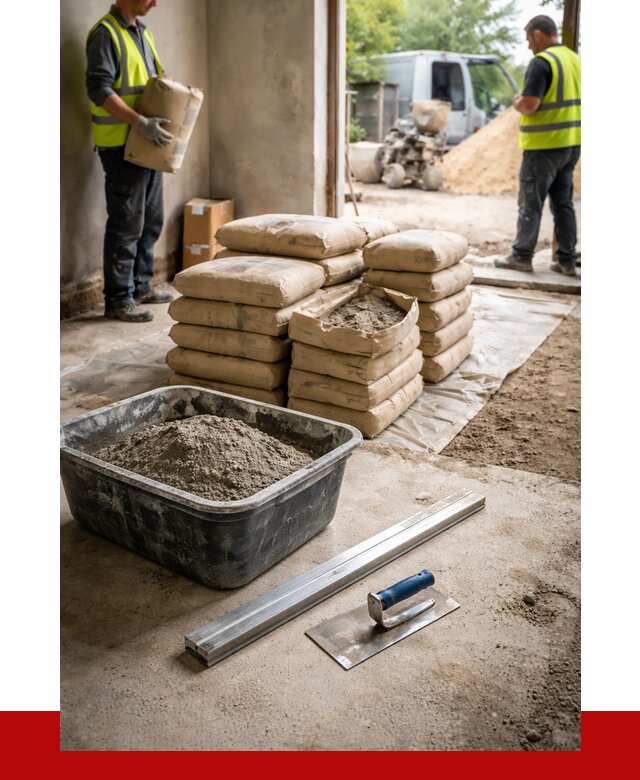 Купить сухую смесь для стяжки в Магнитогорске от 4655 р. | ПРОНЕРУДМгн