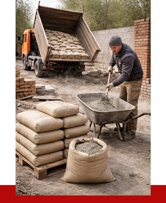 Купить сухую смесь для кладки в Магнитогорске от 1241 р. | ПРОНЕРУДМгн