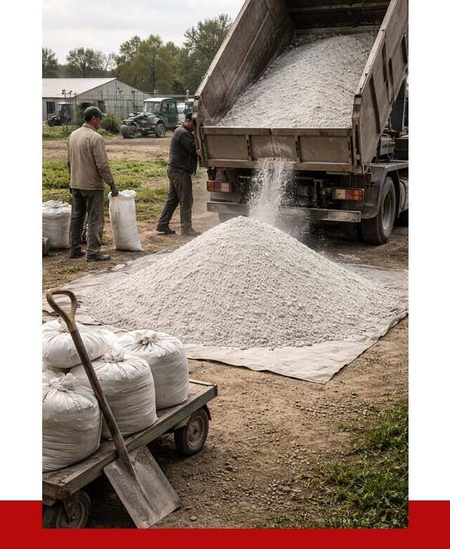 Купить известняковая мука в Магнитогорске от 4345 р. за куб | ПРОНЕРУДМгн