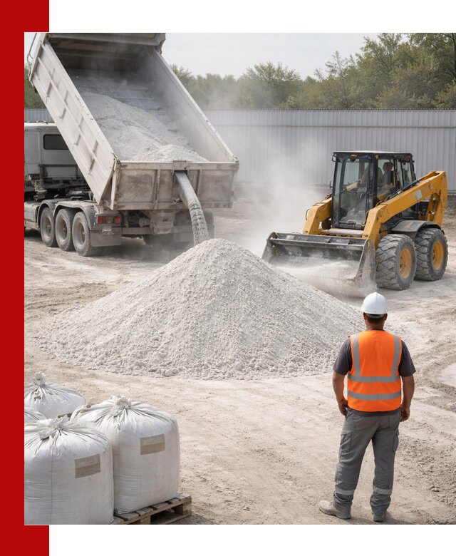 Доставка и продажа известняковой муки в Магнитогорске